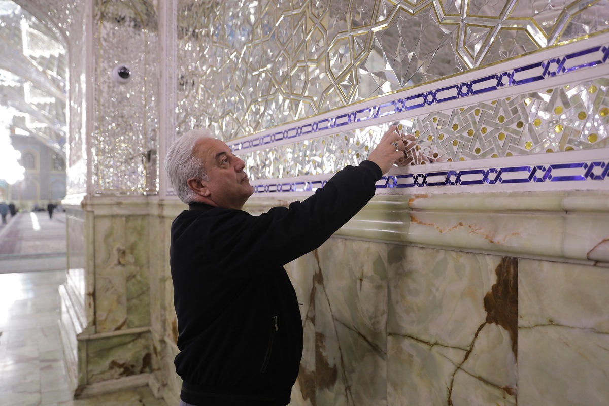 ۴۰ سال معماری پر برکت محسن صباغیانطوسی در حرمرضوی ۴۰ سال معماری پر برکت محسن صباغیانطوسی در حرمرضوی