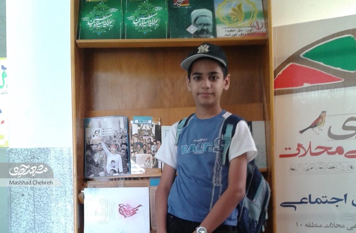 فعال اجتماعی کوچک محله فرهنگیان تابهحال ۱۲۰ جلد کتاب خوانده است فعال اجتماعی کوچک محله فرهنگیان تابهحال ۱۲۰ جلد کتاب خوانده است