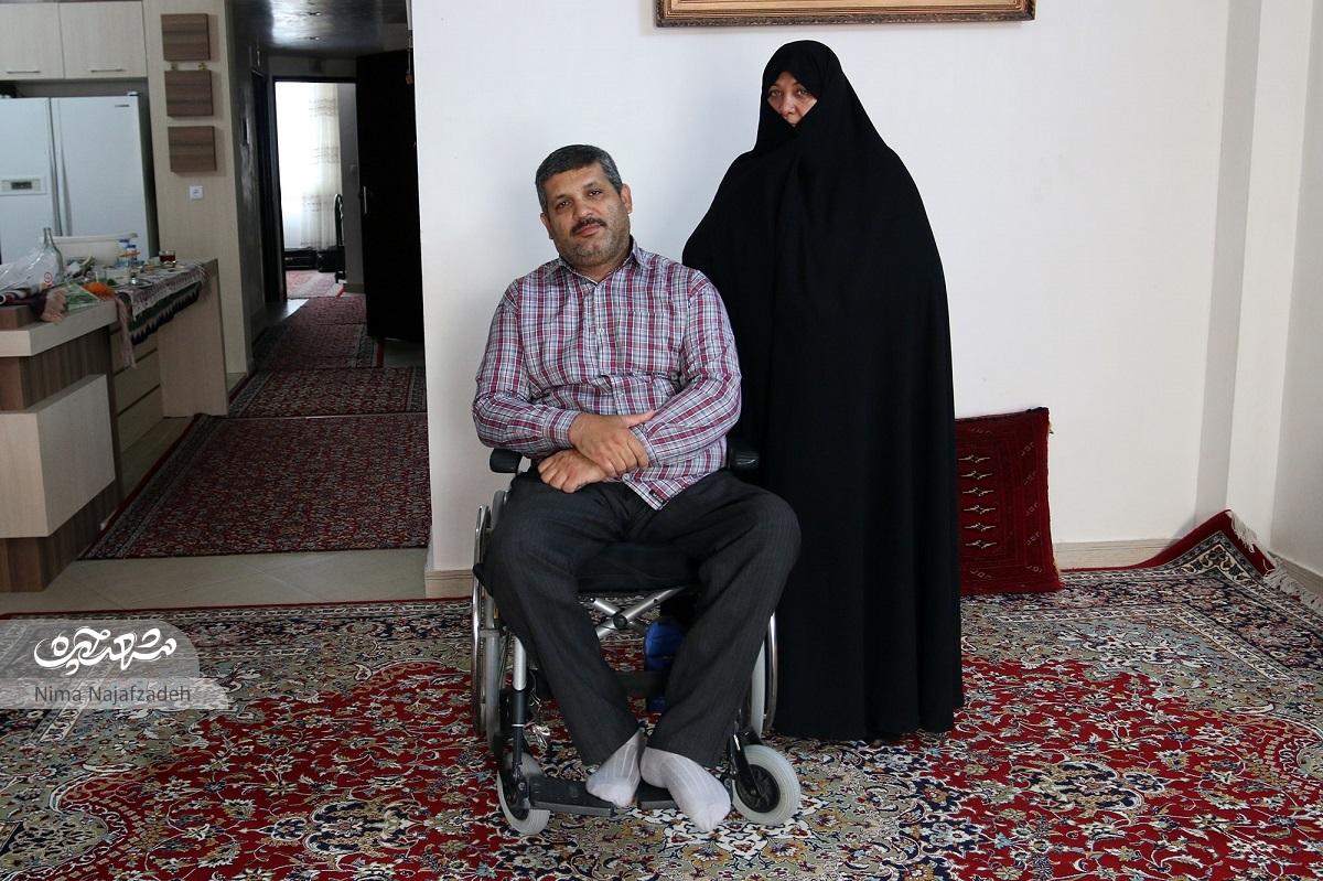 حسن بهرامفر، جانباز ۷۰ درصد قطعنخاعی محله سرافرازان است حسن بهرامفر، جانباز ۷۰ درصد قطعنخاعی محله سرافرازان است