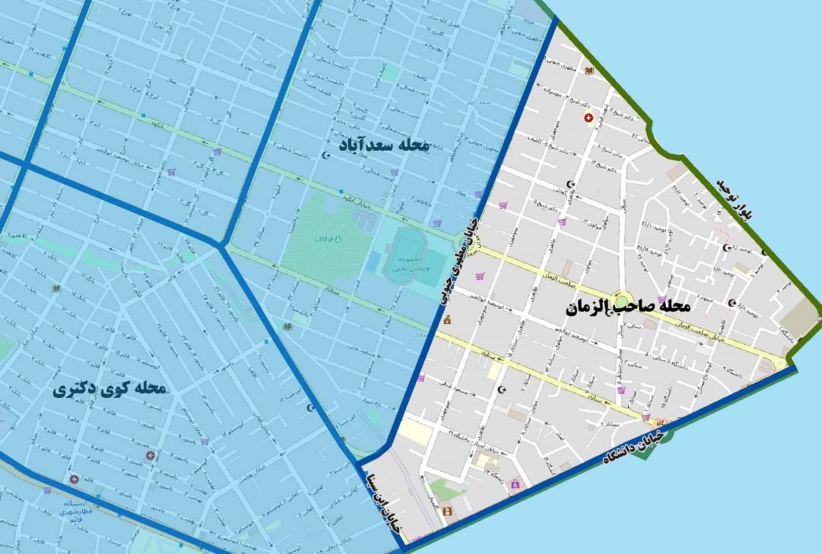 محله صاحبالزمان(عج) جدید؛ گوهرشاد قدیم محله صاحبالزمان(عج) جدید؛ گوهرشاد قدیم