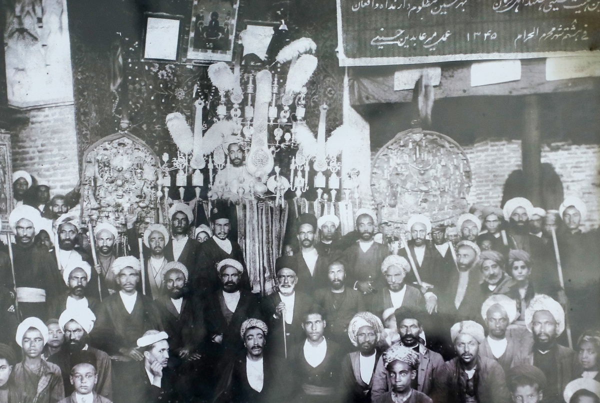عزاداری حسینیه کرمانی‌ها زیر خیمه ۲۰۰ ساله
