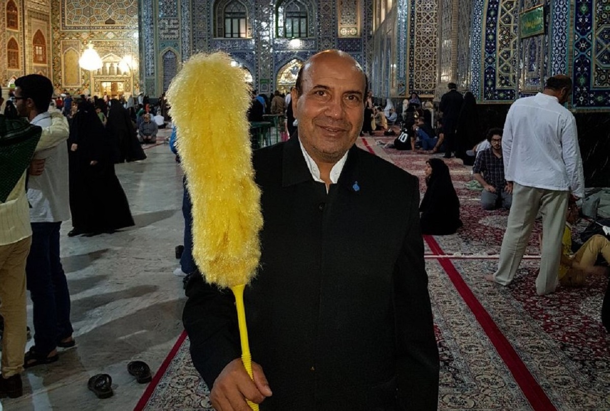 خادمی که مربی موفقترین گروه ورزش همگانی است خادمی که مربی موفقترین گروه ورزش همگانی است