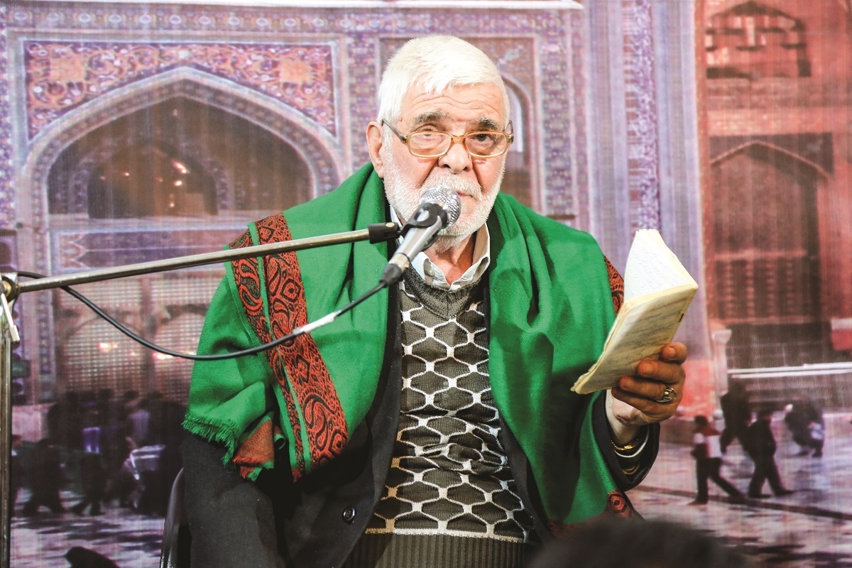 سیدرضا مؤید چشم و چراغ محله فاطمیه بود