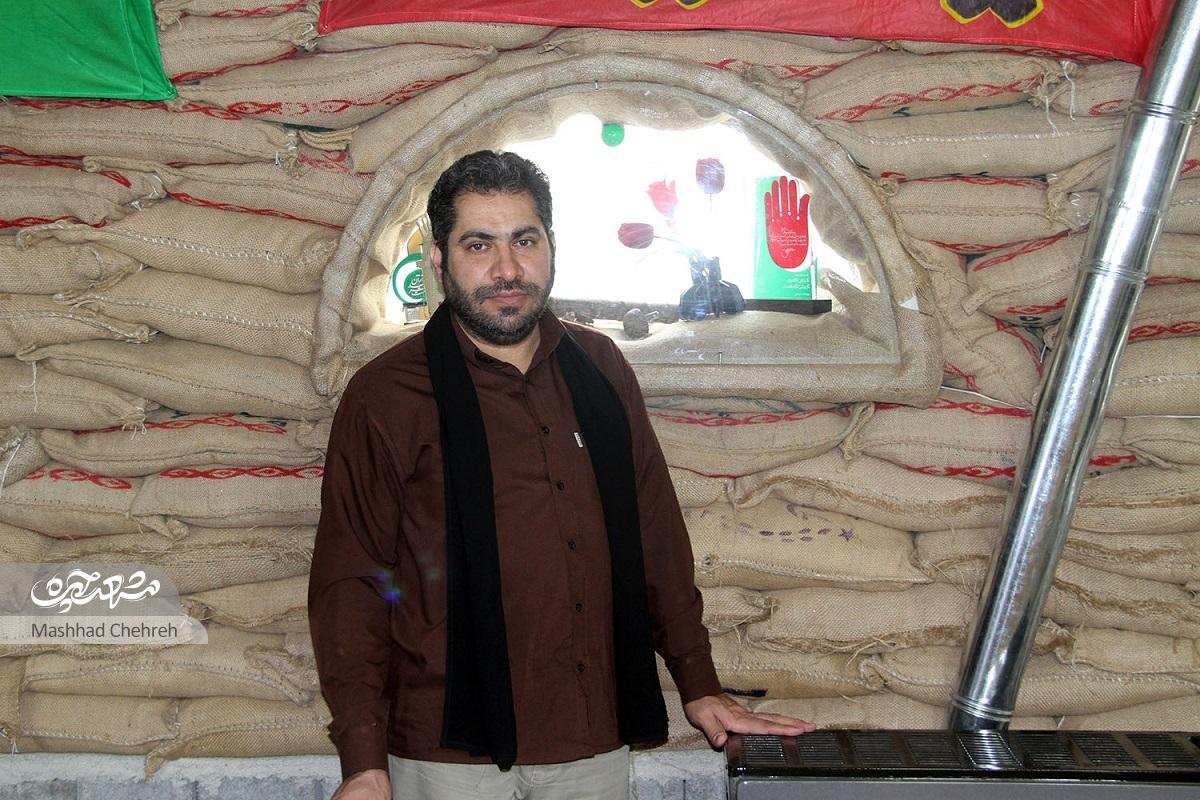 علیرضا دلبریان، جانباز و راوی دوران دفاع مقدس است علیرضا دلبریان، جانباز و راوی دوران دفاع مقدس است