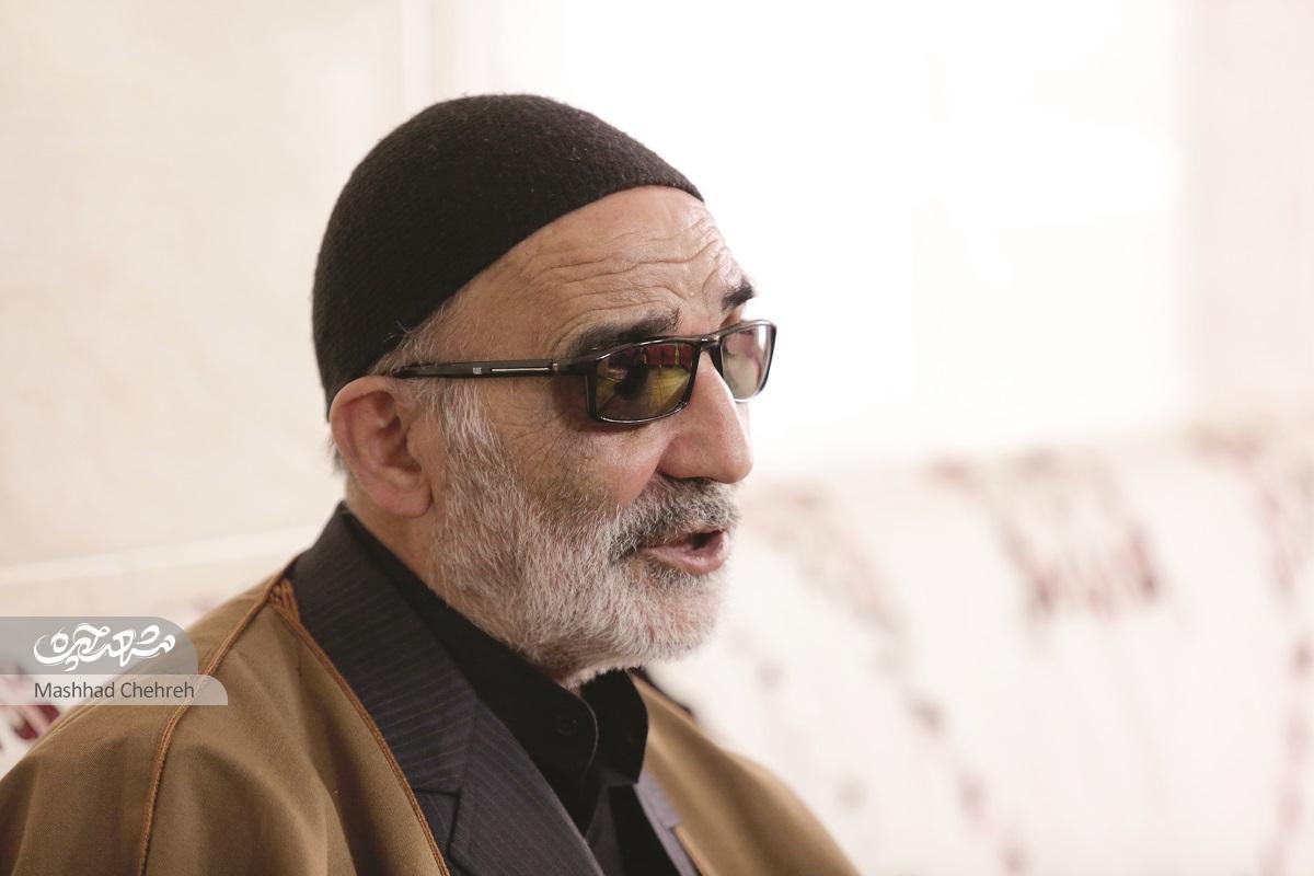 روضه خوان نابینای کوی کارگران