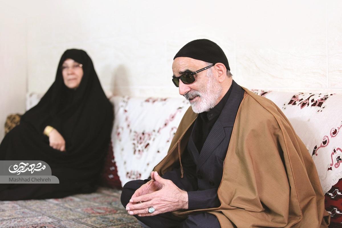 روضه خوان نابینای کوی کارگران