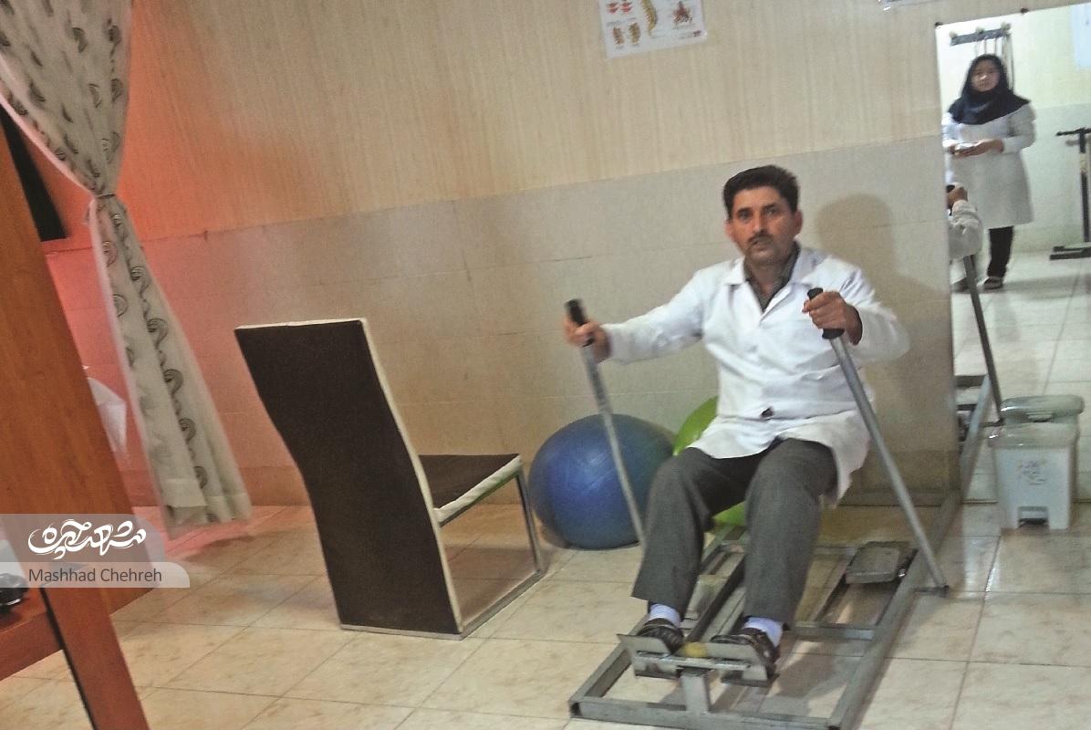 همراه با بیمارانم ورزش می‌کنم