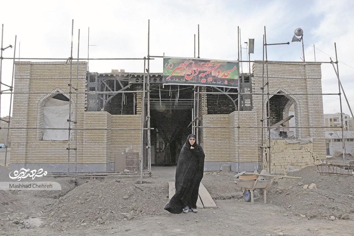 فاطمه افشار پایه‌گذار مسجد محله ایثارگران بوده است