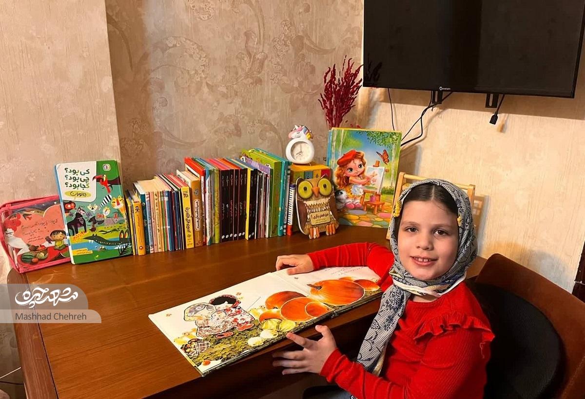 قصههای شبانه مادر باعث علاقه زهرا خباز به کتابخوانی شد قصههای شبانه مادر باعث علاقه زهرا خباز به کتابخوانی شد