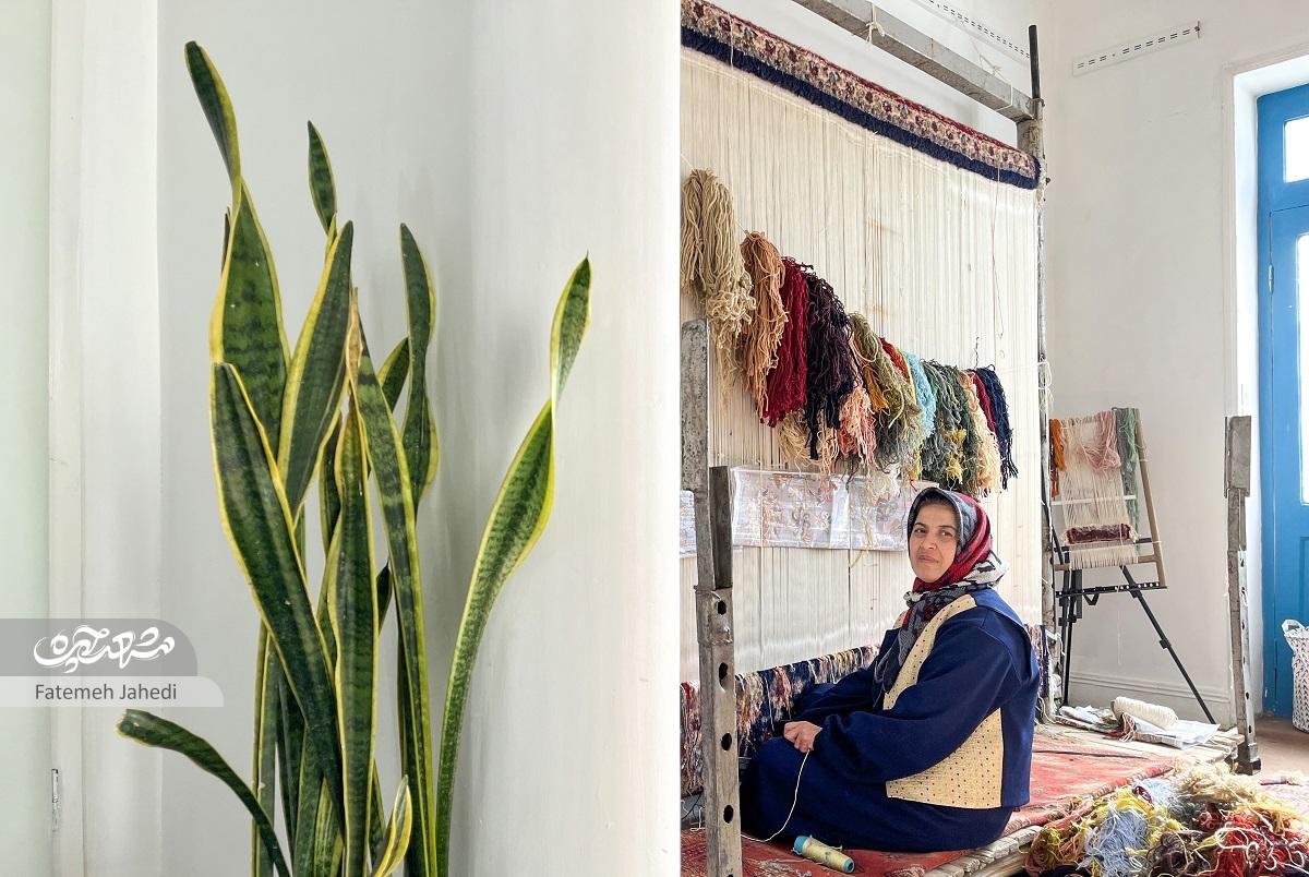 خانه قدیمی محله صاحب‌الزمان(عج)  و فضای انتقال تجربه هنرمندان