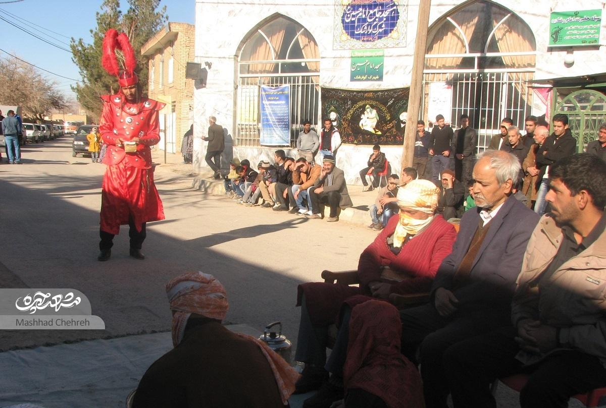حمیدرضا غفاری شمر گروه تعزیهخوانی روستای گوارشک است حمیدرضا غفاری شمر گروه تعزیهخوانی روستای گوارشک است