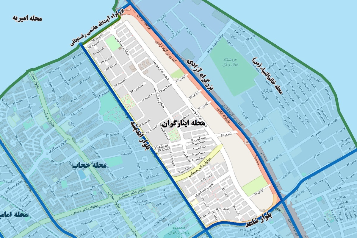 ایثارگران؛ محله آبی و پرگردشگر قاسمآباد ایثارگران؛ محله آبی و پرگردشگر قاسمآباد