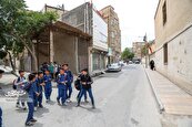کوچه خاطره‌ساز دانش‌آموزان محله شهید قربانی