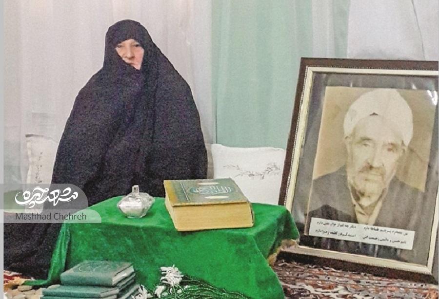 گفتگو با زهرا دائمی بانی مجالس عزای دختر پیامبر گفتگو با زهرا دائمی بانی مجالس عزای دختر پیامبر
