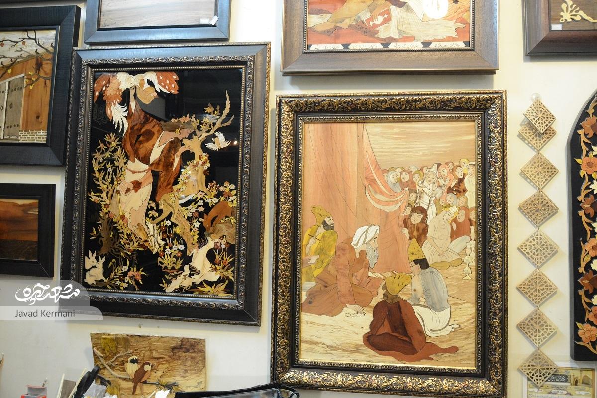 هنرهای خانم «مستنبط» از خیاطی تا معرق هنرهای خانم «مستنبط» از خیاطی تا معرق