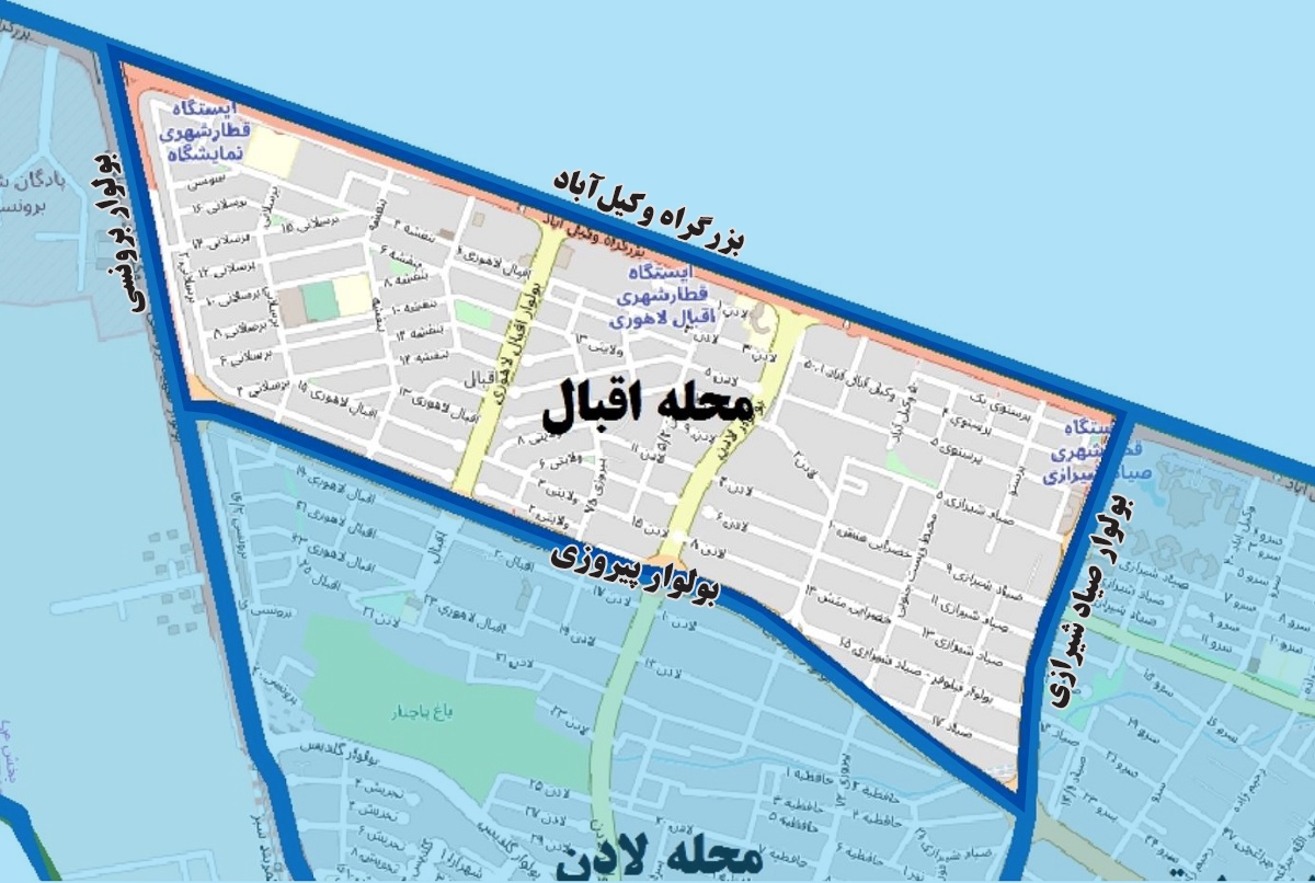 محله اقبال؛ یادگار شهربانی و ناسیونال