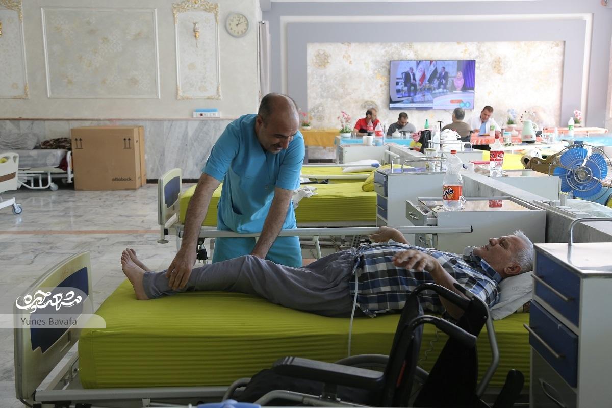 در آسایشگاه ‌توان‌بخشی جانبازان امام‌خمینی(ره)، همه یک خانواده‌ایم