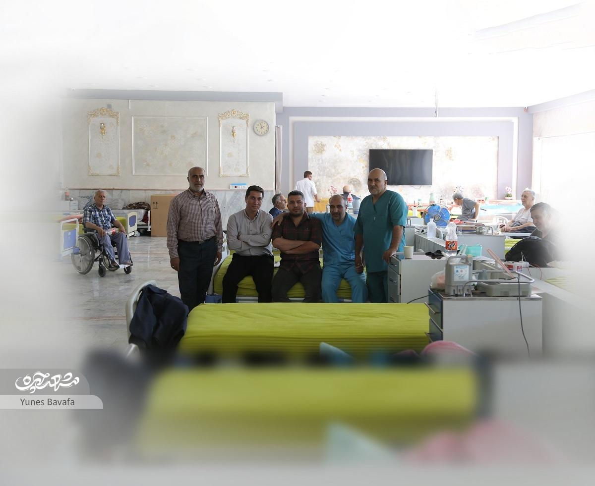 در آسایشگاه ‌توان‌بخشی جانبازان امام‌خمینی(ره)، همه یک خانواده‌ایم