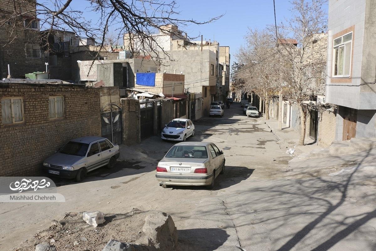 محله شقایق یک؛ زندگی پای کوه