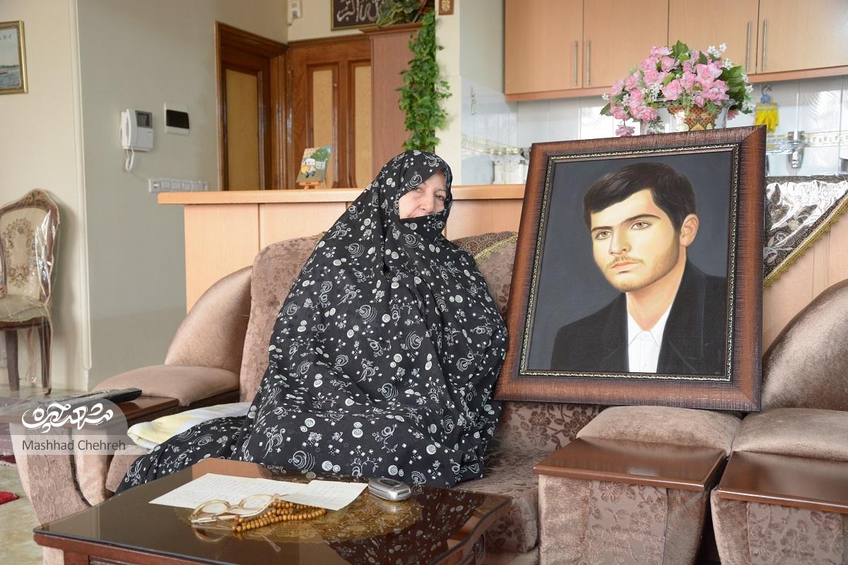 صبر مادر شهید، صبری خدایی است صبر مادر شهید، صبری خدایی است