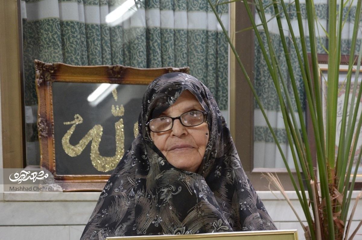 صبر مادر شهید، صبری خدایی است صبر مادر شهید، صبری خدایی است