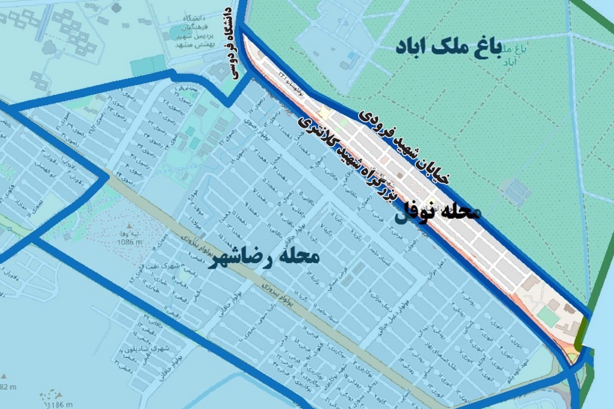 نوفل لوشاتو؛ محله خوش آب‌وهوای مشهد