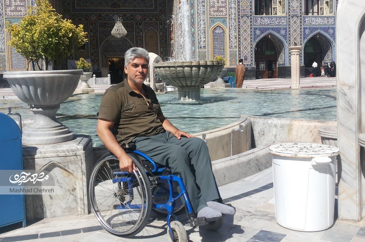 عباس کلانتر، جانباز قطعنخاعی که روزگاری قهرمان دو و میدانی بود عباس کلانتر، جانباز قطعنخاعی که روزگاری قهرمان دو و میدانی بود