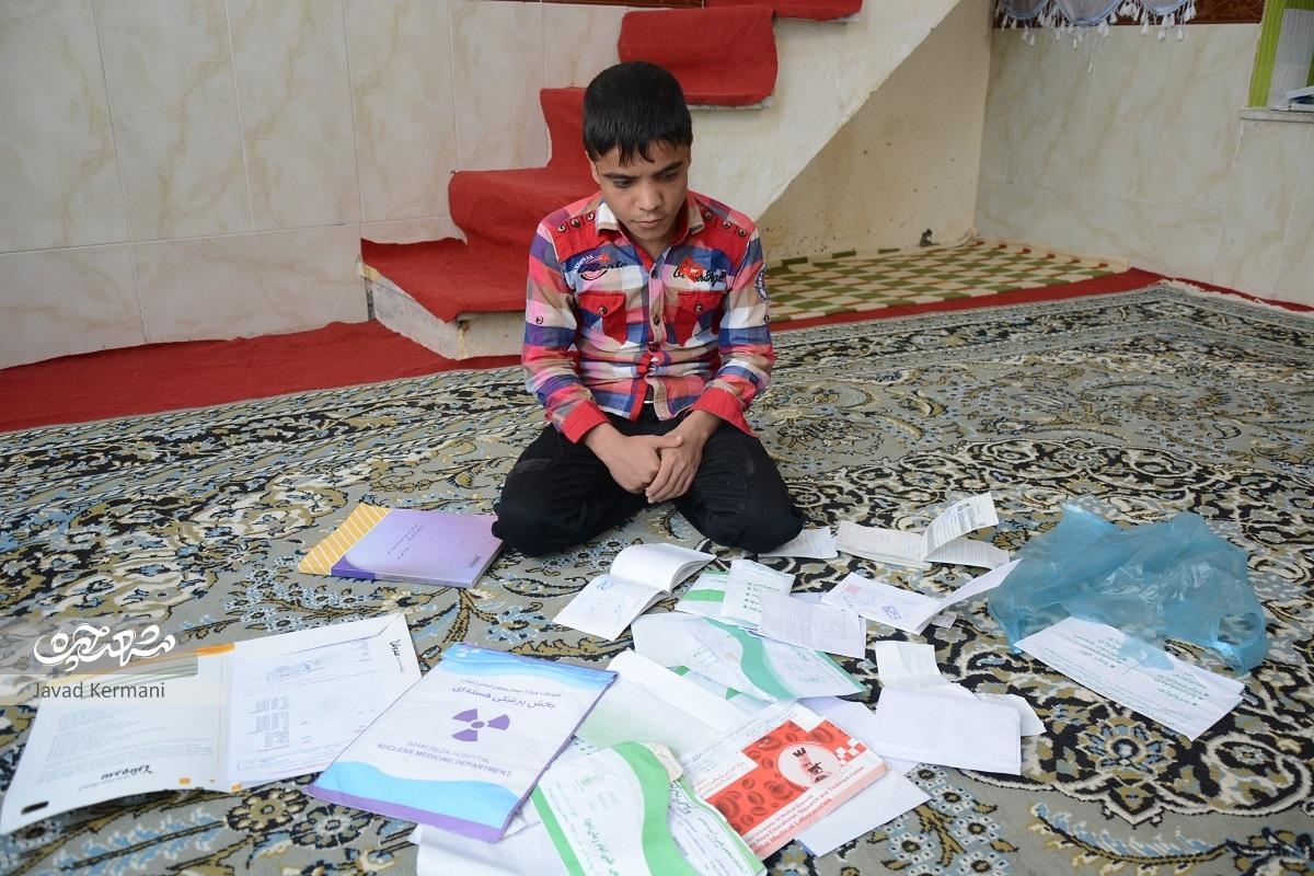 دانش‌آموزی که 4سال بستری در بیمارستان را جهشی خواند