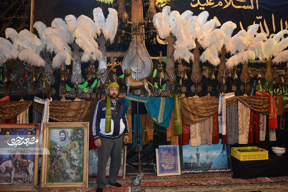 روایتی از علم‌گردانی تکیه شاهزاده علی اکبر(ع) که بزرگترین هیئت منطقه۵ مشهد است