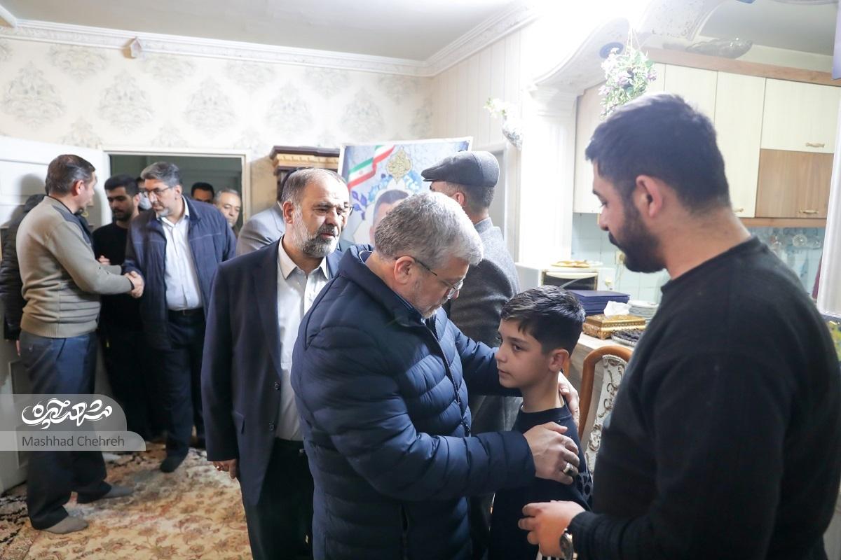 حسین غلامی در حوادث تروریستی اخیر به شهادت رسید