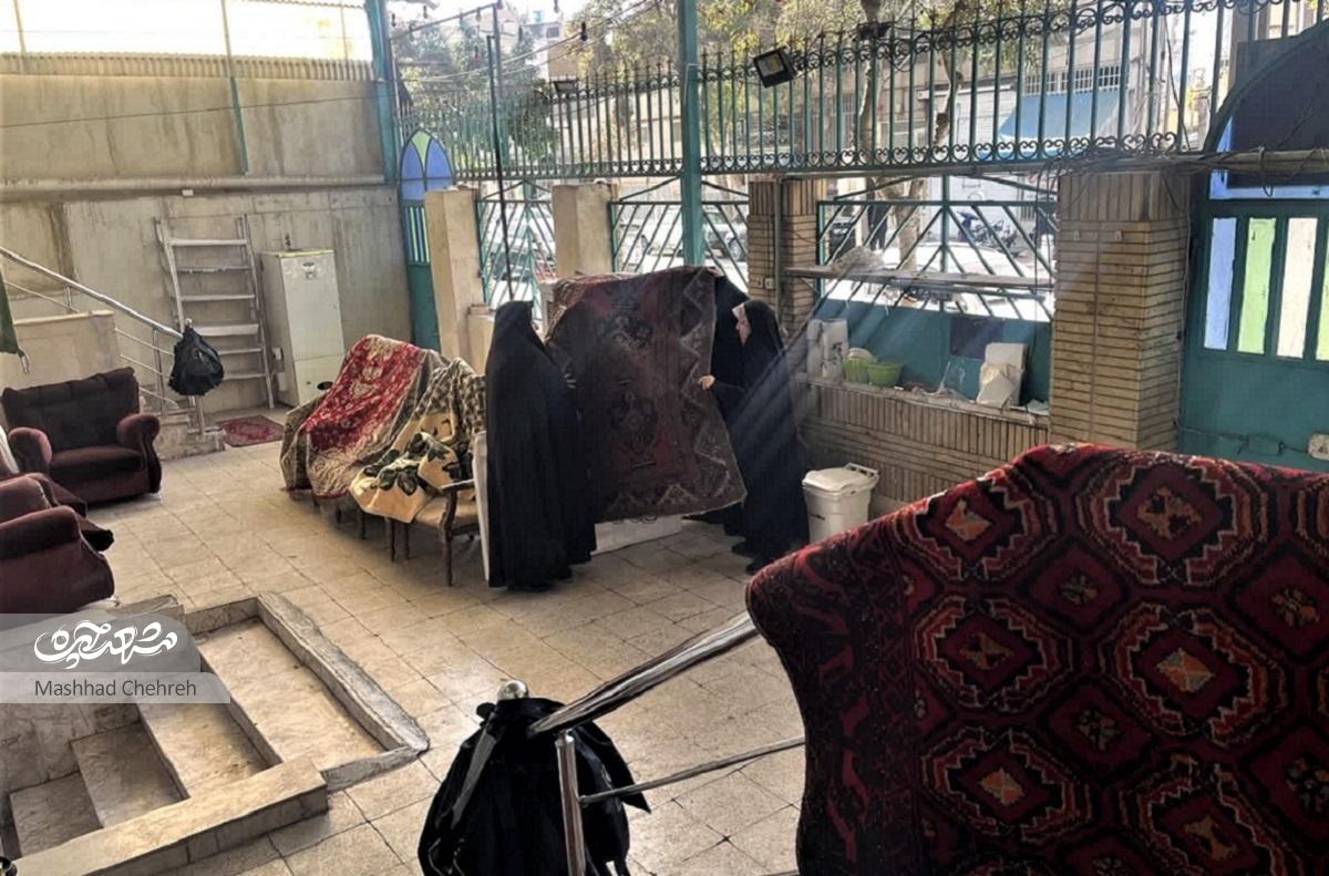 رفتوروب مسجد صاحبالزمان(عج) در سهشنبههای خدایی رفتوروب مسجد صاحبالزمان(عج) در سهشنبههای خدایی