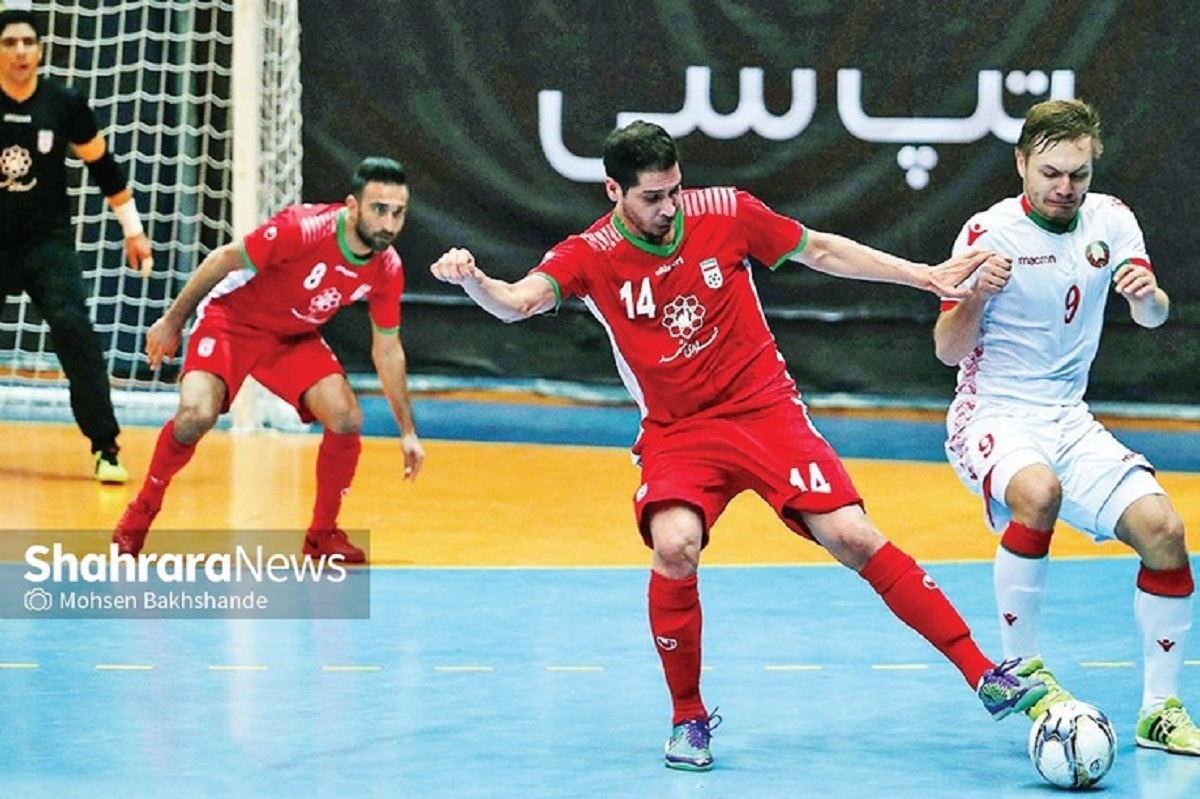 مهدی جاوید، عضو تیم ملی فوتسال و بچه‌ محله رسالت است