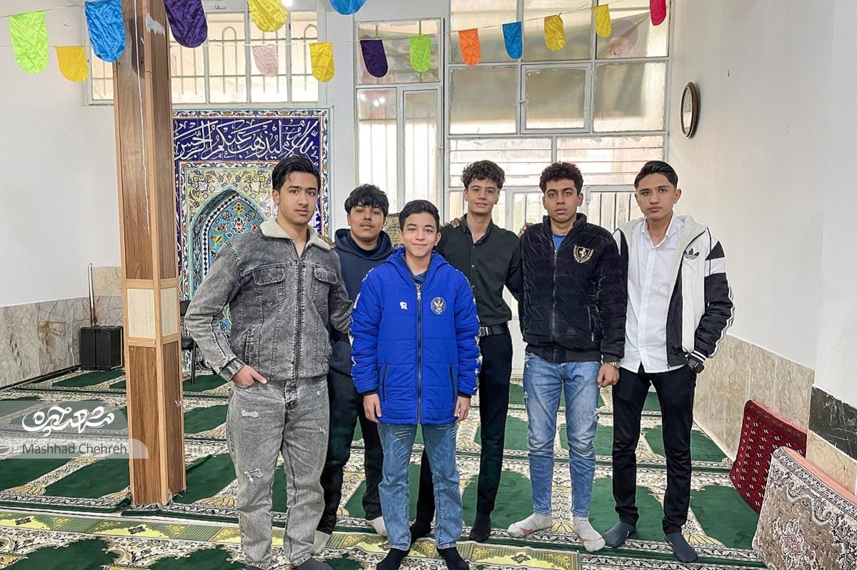 مسجد پنجتن آلعبا(ع) در دست جوانان محله شهیدمعقول مسجد پنجتن آلعبا(ع) در دست جوانان محله شهیدمعقول