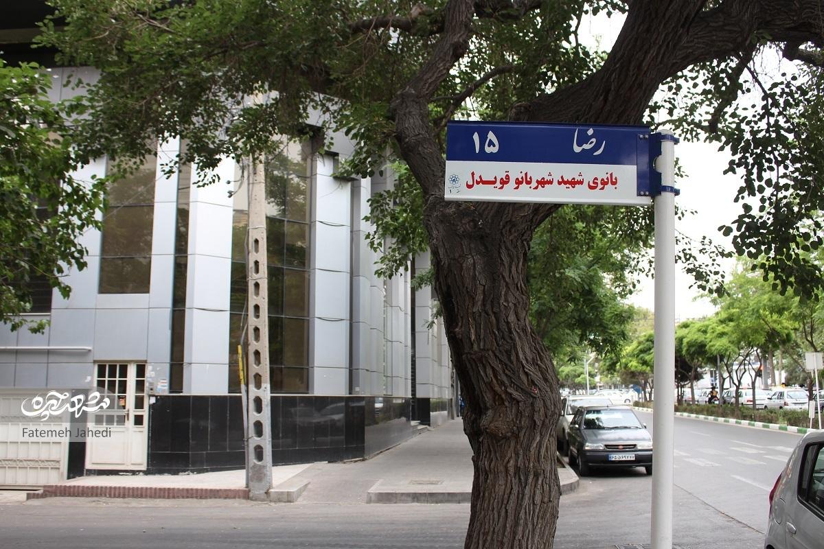 شهربانو قویدل به ثواب همسر شهید بودن قانع نشد