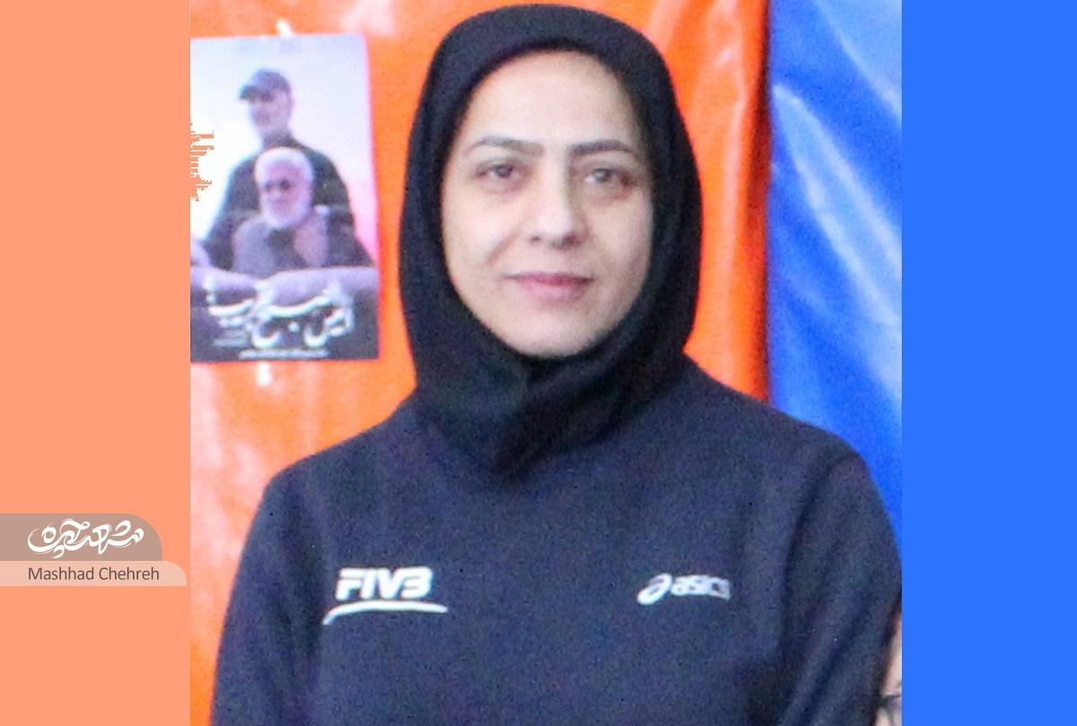 یادگاری‌های مریم عنایی برای والیبال مشهد