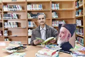 فرزند مرحوم خراسانی 3هزار جلد از کتاب&zwnj;های او را به زندان مشهد اهدا کرد 