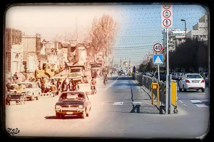 گذر از خیابان تهران