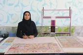 دنیای رنگی نفر سوم المپیاد طراحی فرش