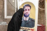 شهید جنگ ۱۲ روزه جا پای پدرش گذاشت