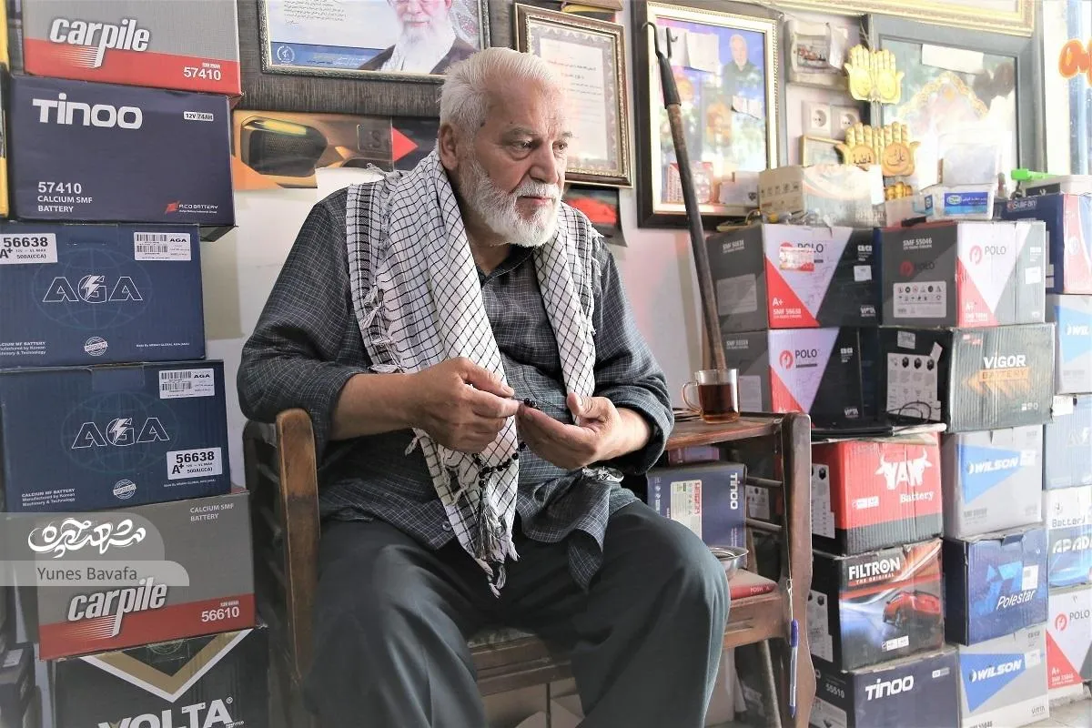 هم‌رزم شهید کاوه همچنان در لباس خدمت است
