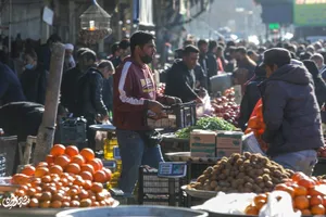 مهربانی‌های یلدایی بابا «نورعلی» در میدان‌‌بار نوغان