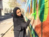 رنگ شادی کانون &laquo;امید انقلاب&raquo; بر دیوارهای کوی کارمندان اول