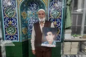 عباسعلی عباسپور پشت درِ سردخانه نمازشکر خواند