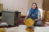 تنور فتیرمسکه&zwnj;های صفورا مالدار در جاهدشهر گرم است