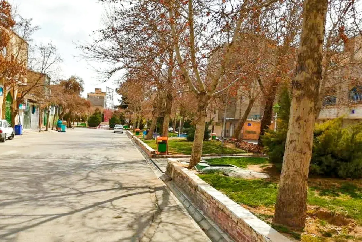 خیابان خانه‌های دویست‌دستگاه در محله شفا