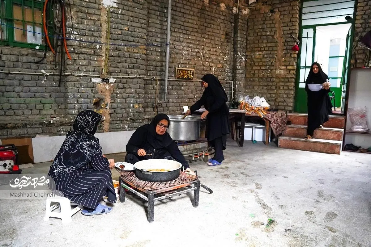 خدمات بانوان مسجد ابوالفضلی به پشت جبهه‌