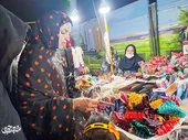گشت&zwnj;وگذار شبانه زائران در شب&zwnj;بازار