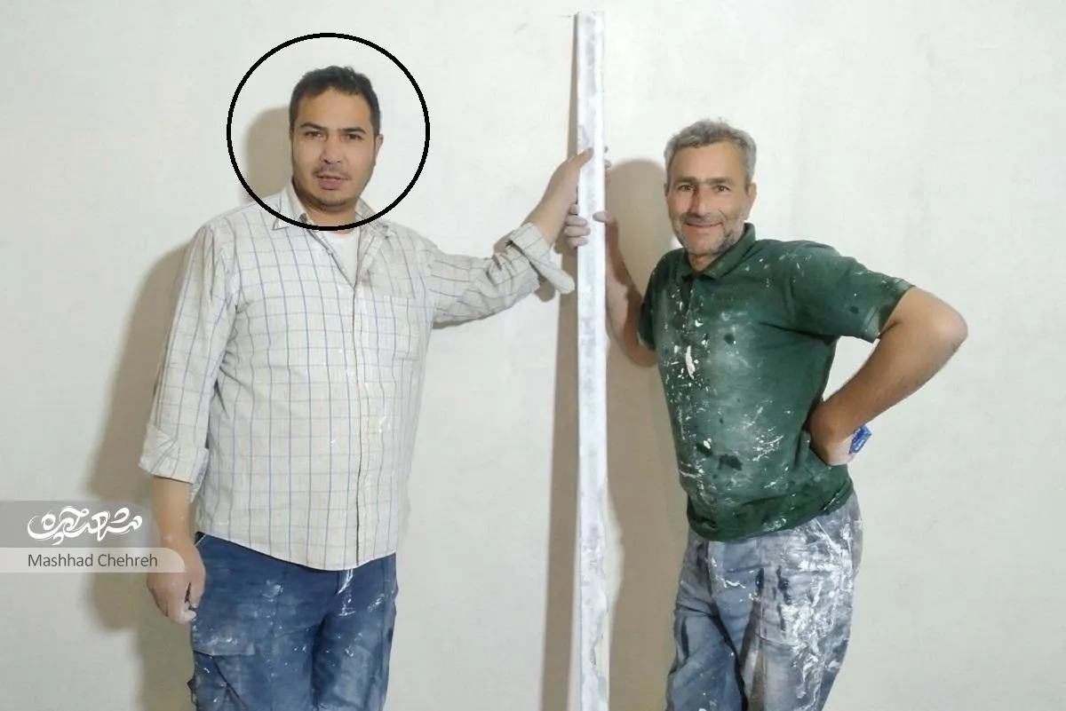 مهدی اوستاکاظم برای کمک به جنگ‌زدگان به تهران رفته است