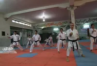 مربی جاهدشهر همه اطرافیانش را کاراته‌کار کرده است