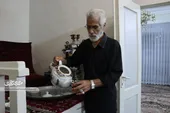 نیم&zwnj;قرن چای&zwnj;ریزی حاج حسین در مجالس مذهبی